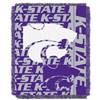 Kansas State Wildcats Double Play Woven Jacquard Throw Blanket 