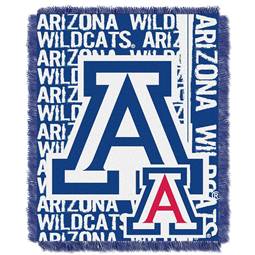 Arizona Wildcats Double Play Woven Jacquard Throw Blanket  
