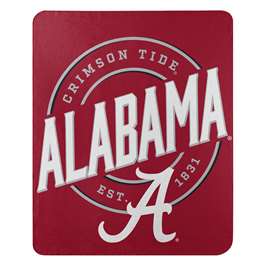 Alabama Crimson Tide  Campaign Fleece Throw Blanket