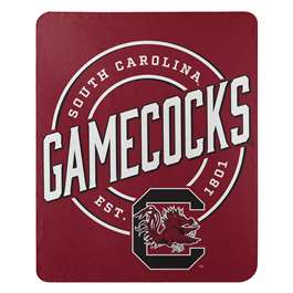 South Carolina Gamecocks  Campaign Fleece Throw Blanket  