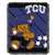 TCU Horned Frogs Half Court Woven Jacquard Throw Blanket  