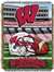 Wisconsin Badgers  Home Field Advantage Woven Tapestry Throw Blanket  