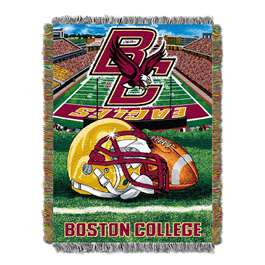 Boston College Eagles Home Field Advantage Woven Tapestry Throw Blanket  
