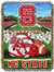 North Carolina State Wolfpack Home Field Advantage Woven Tapestry Throw Blanket  