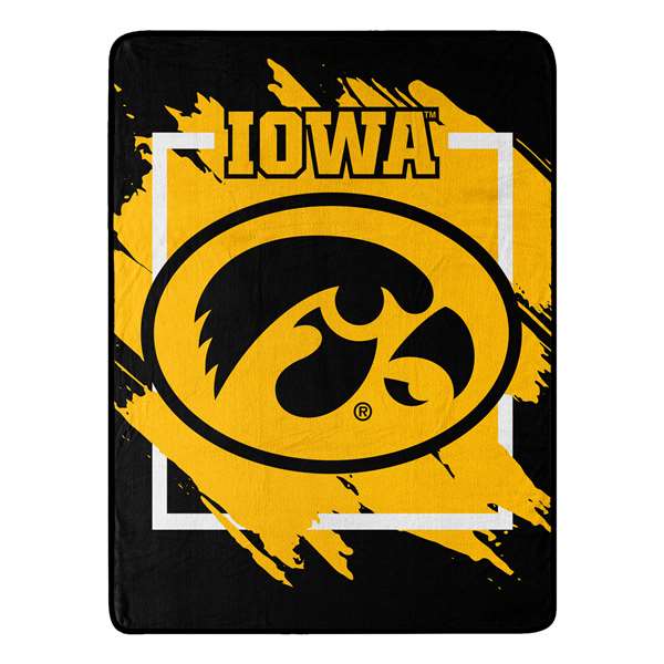 Iowa Hawkeyes  Dimensional  Blanket  
