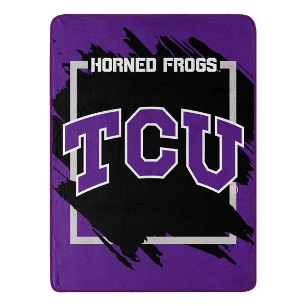 TCU Horned Frogs Dimensional  Blanket  