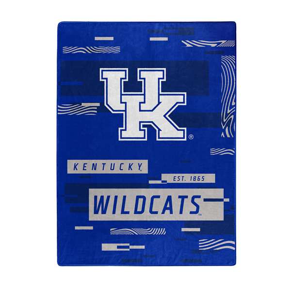 Kentucky Wildcats  Digitize Raschel Throw Blanket  