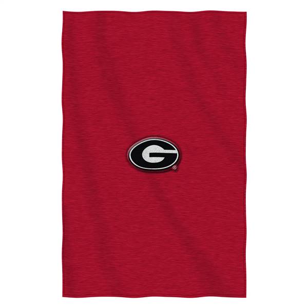 Georgia Football Bulldogs Dominate Sweatshirt Throw Blanket 