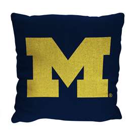 Michigan Wolverines  Invert Woven Pillow  