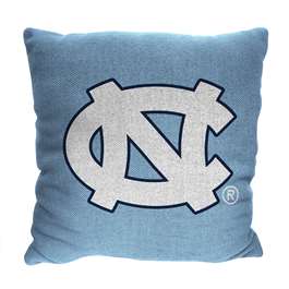 UNC North Carolina Tar Heels Invert Woven Pillow  