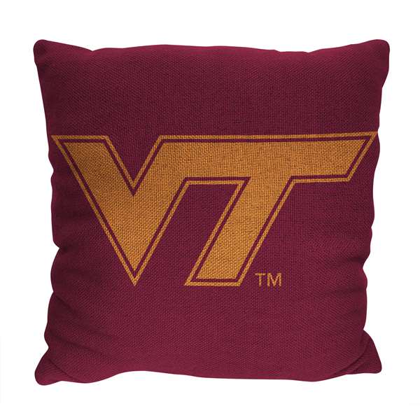 Virginia Tech Hokies  Invert Woven Pillow  
