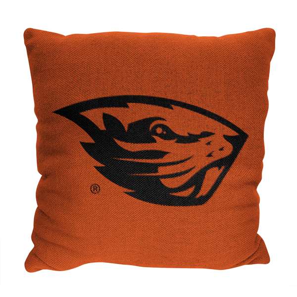 Oregon State Beavers Invert Woven Pillow  