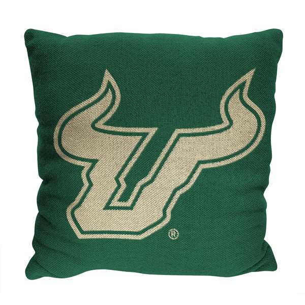 South Florida Bulls Invert Woven Pillow  