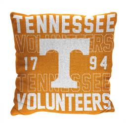 Tennessee Volunteers Stacked 20 in. Woven Pillow  