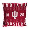 Indiana Hoosiers Stacked 20 in. Woven Pillow  