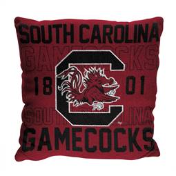South Carolina Gamecocks  Stacked 20 in. Woven Pillow  
