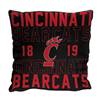 Cincinnati Bearcats Stacked 20 in. Woven Pillow  