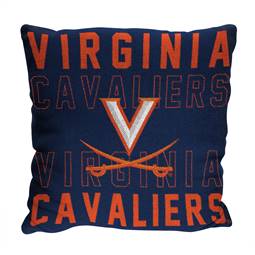 Virginia Cavaliers Stacked 20 in. Woven Pillow  