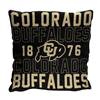 Colorado Buffaloes Stacked 20 in. Woven Pillow  