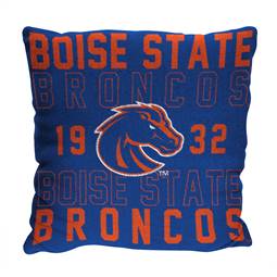 Boise State Broncos Stacked 20 in. Woven Pillow  