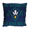 UNC - Wilmington Seahawks Stacked 20 in. Woven Pillow  