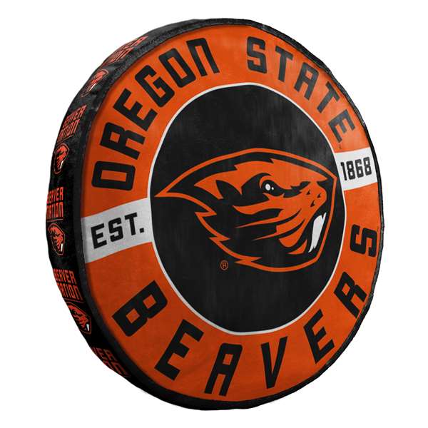 Oregon State Beavers Stacked 20 in. Woven Pillow  