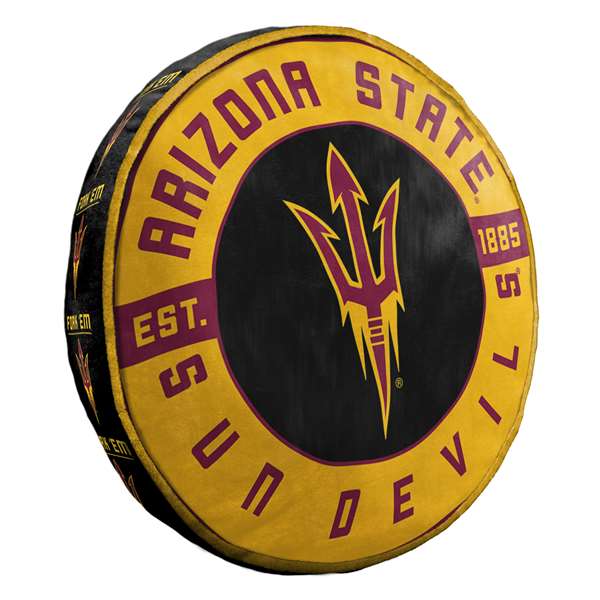 Arizona State Sun Devils Stacked 20 in. Woven Pillow  