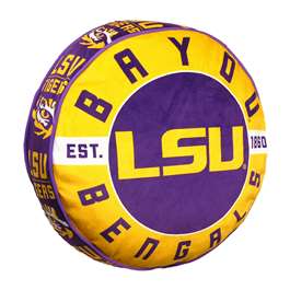 LSU Tigers  Stacked 20 in. Woven Pillow  