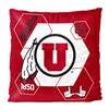 Utah Utes Connector 16X16 Reversible Velvet Pillow