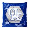 Kentucky Football Wildcats Connector 16X16 Reversible Velvet Pillow 