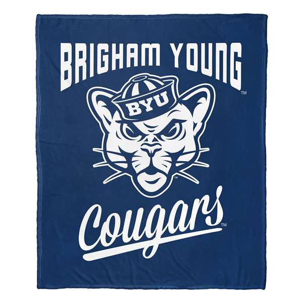 BYU Cougars Alumni Silk Touch Throw Blanket  