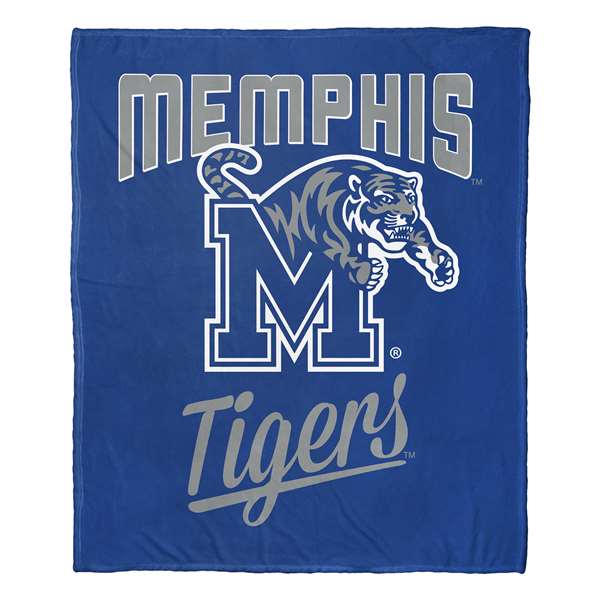 Memphis Tigers Alumni Silk Touch Throw Blanket  