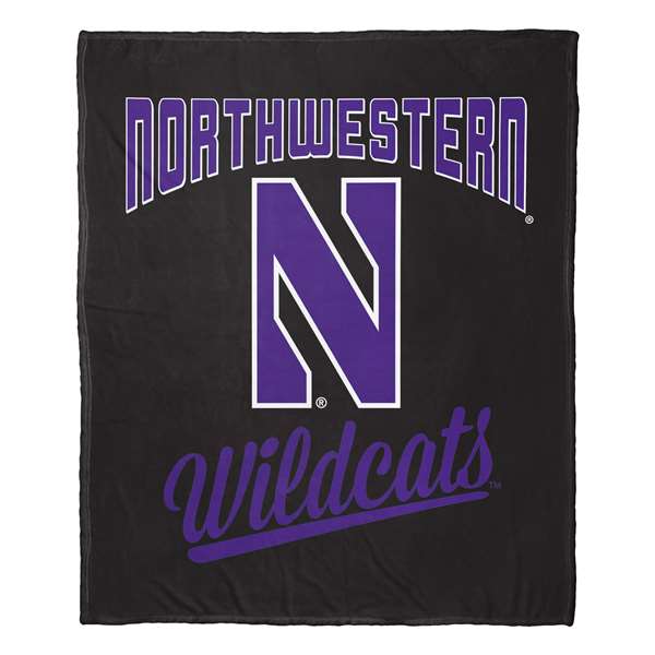 Northwestern Wildcats Alumni Silk Touch Throw Blanket  