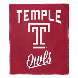 Temple Owls Alumni Silk Touch Throw Blanket  