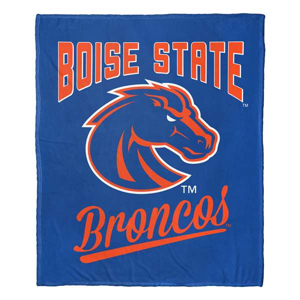 Boise State Broncos Alumni Silk Touch Throw Blanket  