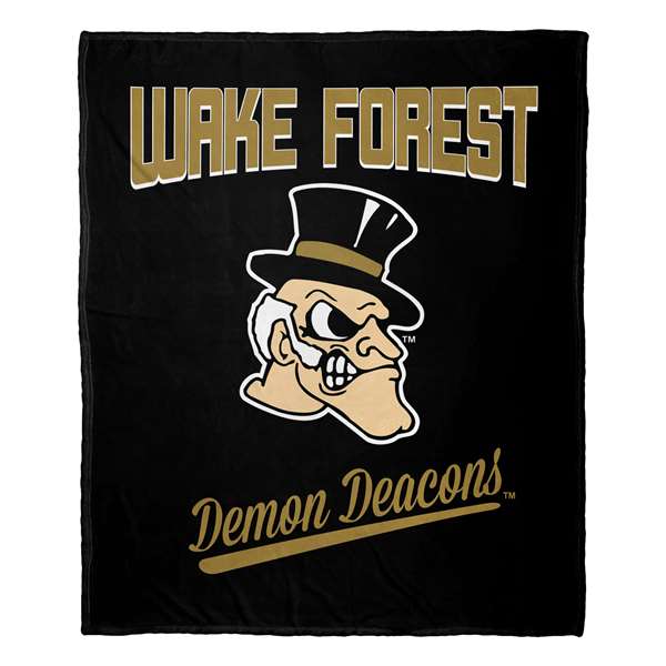 Wake Forest Deamon Decons Alumni Silk Touch Throw Blanket  