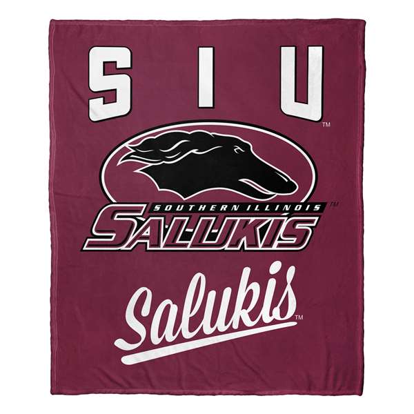 Southern Illinois Salukis Alumni Silk Touch Throw Blanket  