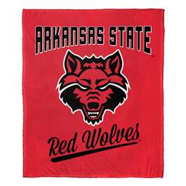 Arkansas State Red Wolves Alumni Silk Touch Throw Blanket