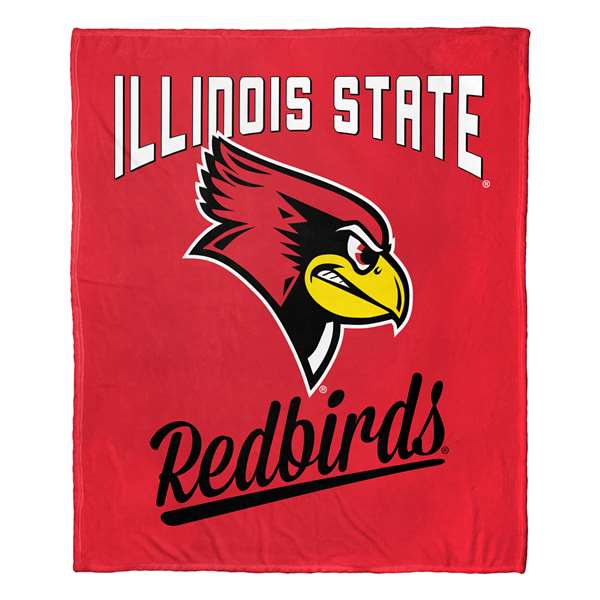 Illinois State Red Birds Alumni Silk Touch Throw Blanket  