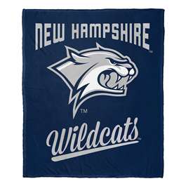 New Hampshire Wildcats  Alumni Silk Touch Throw Blanket  