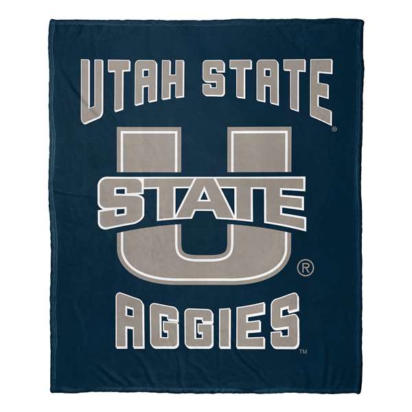 Utah State Aggies Alumni Silk Touch Throw Blanket  