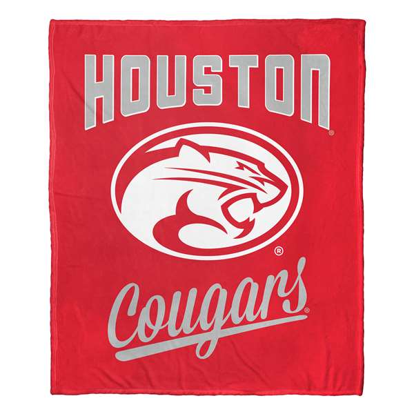 Houston Cougars Alumni Silk Touch Throw Blanket  