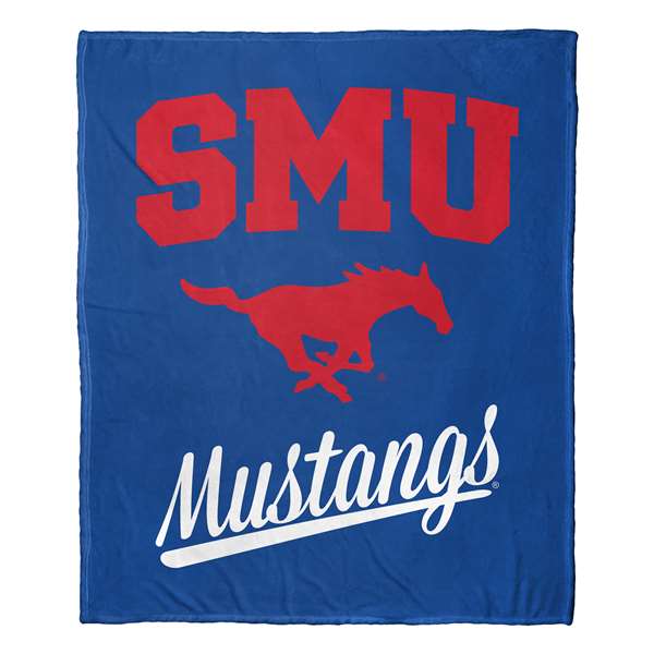 SMU Mustangs Alumni Silk Touch Throw Blanket  