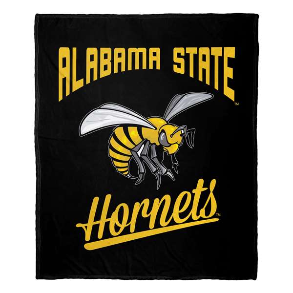 Alabama State Hornets Alumni Silk Touch Throw Blanket  