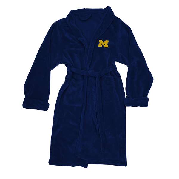 Michigan Wolverines  Men's L/XL Silk Touch Bath Robe  