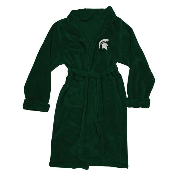 Michigan State Spartans  Men's L/XL Silk Touch Bath Robe  