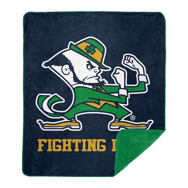 Notre Dame Fighting Irish Sliver Knit Throw Blanket  