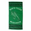 North Texas Football Mean Green Stripes Beach Towel 30X60 