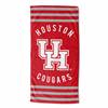 Houston Basketball Cougars Stripes Beach Towel 30X60 