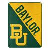 Baylor Football Bears Halftone Micro Raschel Throw Blanket 46X60 